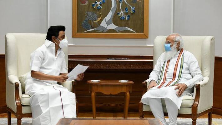 PM Modi and CM MK Stalin meeting important things PM Modi and CM MK Stalin meeting important things