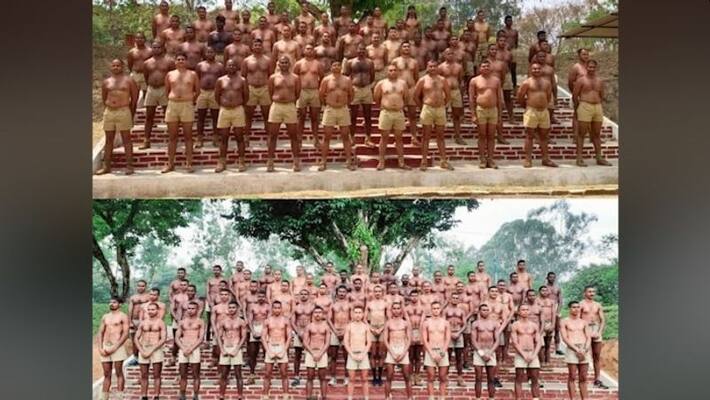 Viral photo of BSF recruits showing off six-pack abs after 10-week training is genuine-VPN Viral photo of BSF recruits showing off six-pack abs after 10-week training is genuine-VPN