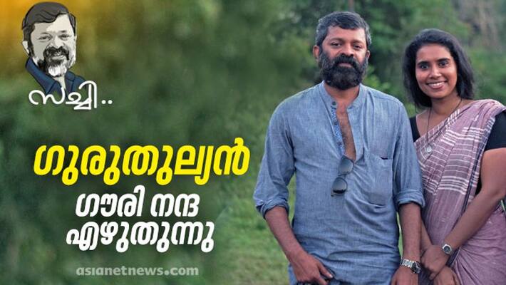 Gowri Nandha writes about Sachy Gowri Nandha writes about Sachy