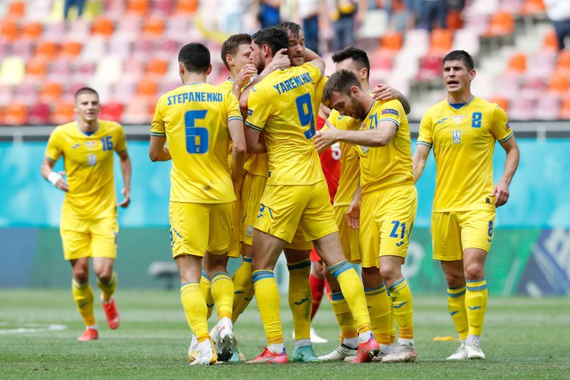 Ukraine pips North Macedonia
The opening game saw Ukraine taking on North Macedonia at the
Arena Naţională in Bucharest. It turned out to be a one-sided encounter in the opening half, with Andriy Yarmolenko and Roman Yaremchuk putting the side ahead with their respective strikes in the 29th and 34th minute, thus leading 2-0 at half-time. Although Macedonia produced relatively better gameplay in the following half, as Ezgjan Alioski fired in a rebound of his missed penalty in the 57th, it wasn't enough to save itself from a 1-2 defeat.