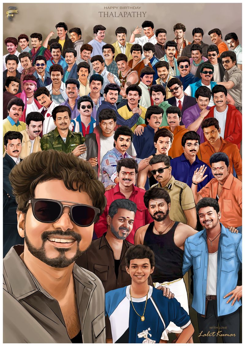 குறிப்பாக இவருடைய நடன அசைவுகள் ஒவ்வொன்றும், இளம் நடிகர்களையே ஆச்சரியப்படுத்தும் அளவிற்கு இருக்கும். தளபதியின் வேற லெவல் நடனத்திற்கு ஏகப்பட்ட குழந்தைகளும் ரசிகர்கள் தான்.