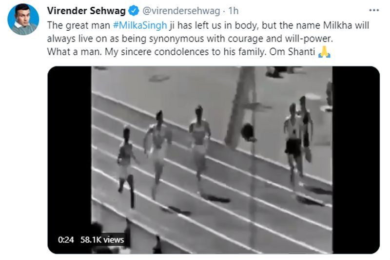 ഇതിഹാസ അത്ലറ്റിന് പ്രണാമം അര്പ്പിക്കുകയാണ് ഇന്ത്യ. നിരവധി പ്രമുഖര് അനുസ്മരിച്ചു. 