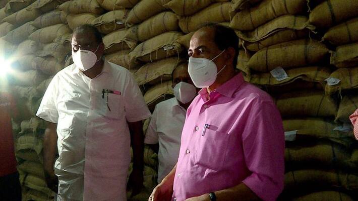 Minister GR Anil writes to FCI Centrally distributed rice in damaged pack Minister GR Anil writes to FCI Centrally distributed rice in damaged pack