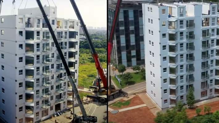 10 storey building was built in China in just 28 hours kpn 10 storey building was built in China in just 28 hours kpn