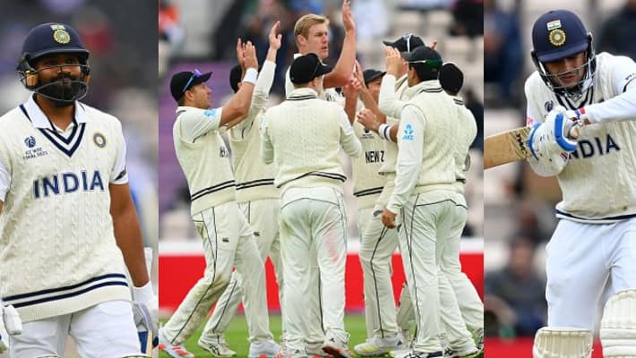 Live score update after 2nd day lunch of India vs New Zealand match of wtc final 2021 spb Live score update after 2nd day lunch of India vs New Zealand match of wtc final 2021 spb