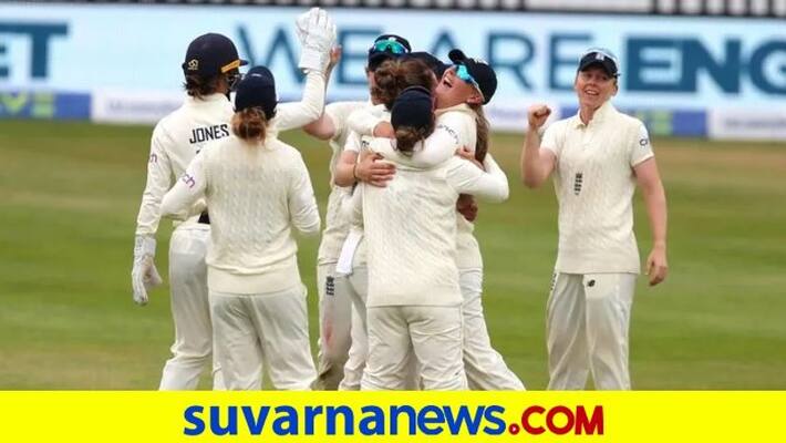 Womens Test Cricket Sneh Rana Cool Batting helps Team India take 78 runs lead at Tea in Bristol kvn Womens Test Cricket Sneh Rana Cool Batting helps Team India take 78 runs lead at Tea in Bristol kvn