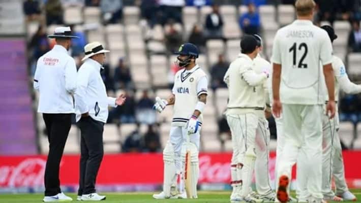 WTC Final: Virat Kohli not happy after umpire sends catch appeal upstairs despite no DRS WTC Final: Virat Kohli not happy after umpire sends catch appeal upstairs despite no DRS