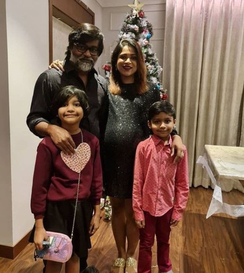 கியூட் குடும்பத்துடன் தந்தையர் தினம் கொண்டாடும் செல்வராகவன் 