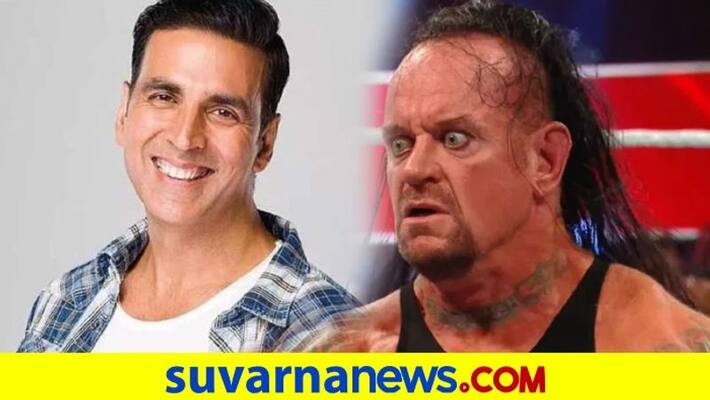 Bollywood Akshay kumar gets to fight challenge from WWE undertaker Mark calaway vcs Bollywood Akshay kumar gets to fight challenge from WWE undertaker Mark calaway vcs