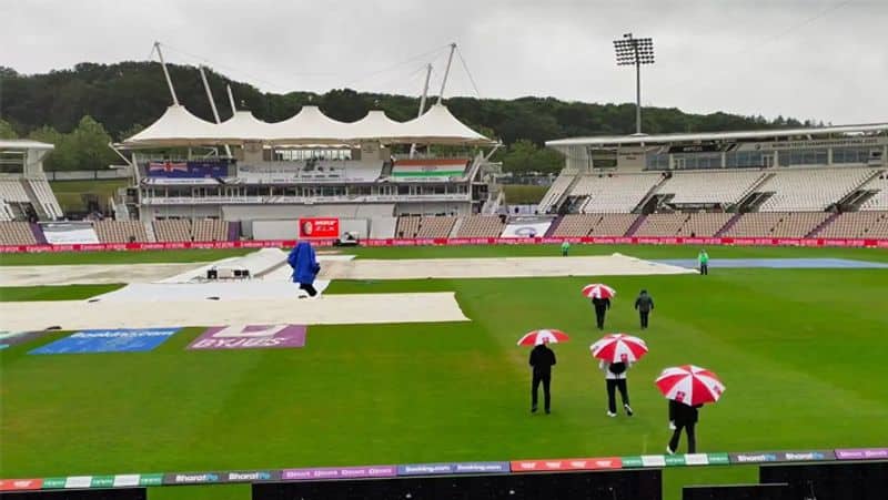 icc world test championship final match 4th day play delayed due to rain