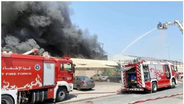 fire broke out at a warehouse in kuwait and one died fire broke out at a warehouse in kuwait and one died