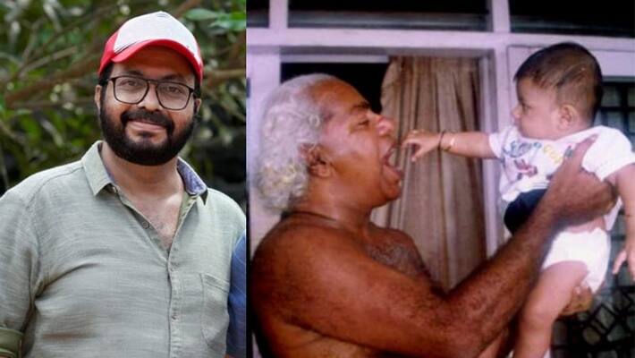 shammy thilakan shares a rare pic of thilakan on fathers day shammy thilakan shares a rare pic of thilakan on fathers day