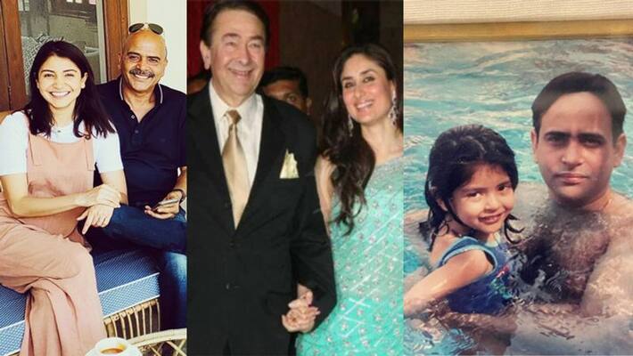 fathers day 2021 anushka sharma kareena kapoor to amitabh bachchan grand daughter shares photos with papa KPJ fathers day 2021 anushka sharma kareena kapoor to amitabh bachchan grand daughter shares photos with papa KPJ