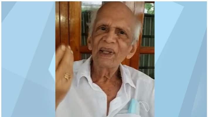 Thennala Balakrishna Pillai about his fake death news Thennala Balakrishna Pillai about his fake death news