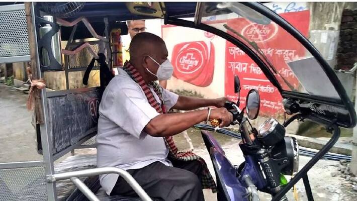 Trinamool MLA visited the whole area in toto bpsb Trinamool MLA visited the whole area in toto bpsb