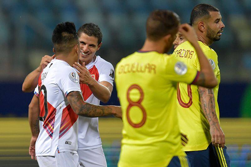Copa America 2021 Colombia lose to Peru on own goal