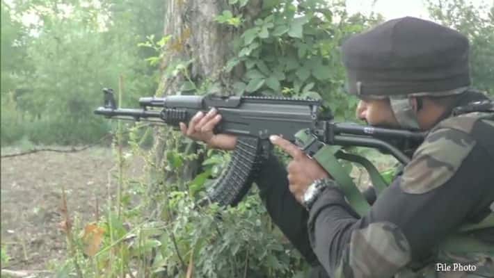 Three terrorists including Lashkar chief killed in encounter in Jammu and Kashmir kpa Three terrorists including Lashkar chief killed in encounter in Jammu and Kashmir kpa