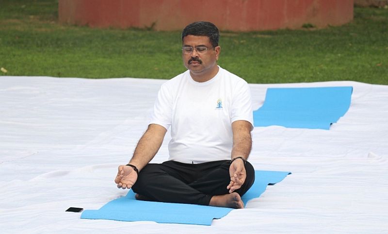 Union Minister of Petroleum & Natural Gas and Steel Dharmendra Pradhan said in a tweet, "Yoga -- the union of body, mind, and soul is the ideal way of life. I call upon all my friends, especially the young to embrace #YogaForWellness, Yoga for a healthy living."