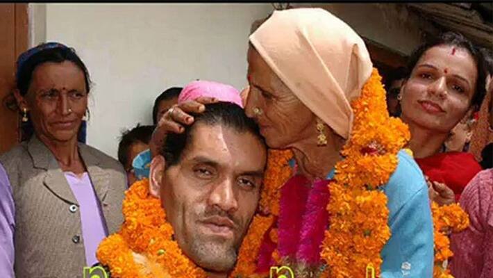 wrestler great khali mother passes away - bsb wrestler great khali mother passes away - bsb