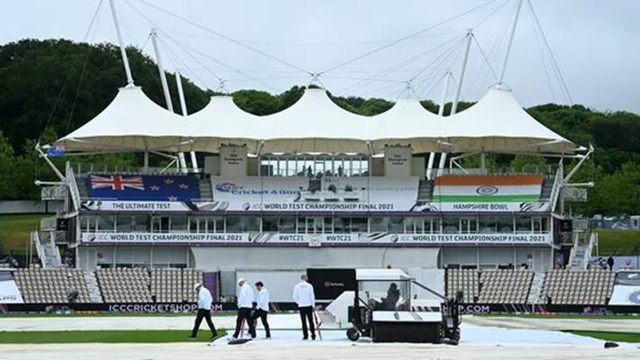 WTC Final: 4th days play delayed due to rain WTC Final: 4th days play delayed due to rain