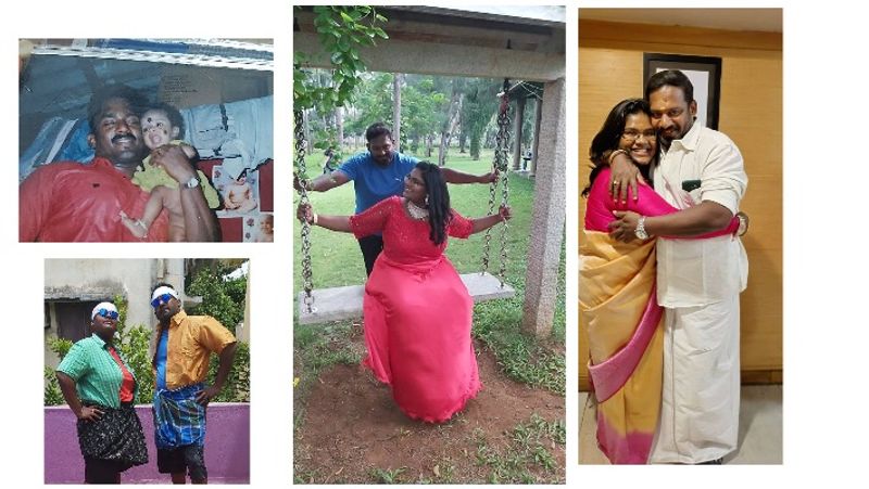  தோழனாக வழிநடத்தும் அப்பரோபா ஷங்கருடன் மகள் இந்திரஜா 