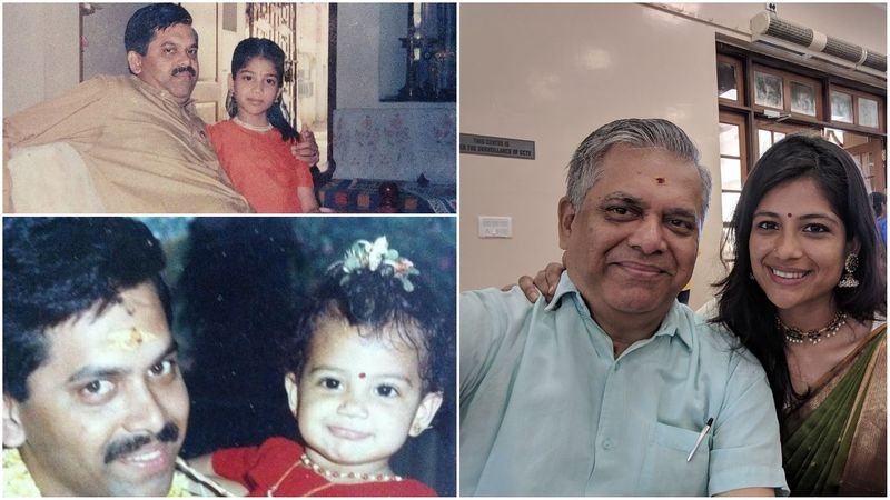 அப்பாவுடன் அருவி பட அழகி அதிதிபால