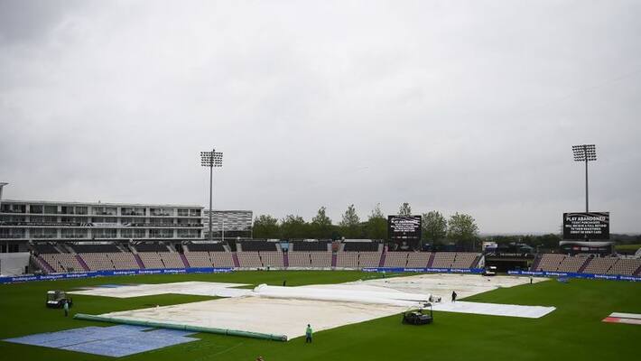 WTC Final: Day 4: Light rain contunues in Southampton, day 4 has been abandoned WTC Final: Day 4: Light rain contunues in Southampton, day 4 has been abandoned