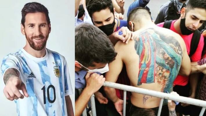 Copa America: Messi Keeps Promise To Fan & Signs His Epic Tattoo Copa America: Messi Keeps Promise To Fan & Signs His Epic Tattoo