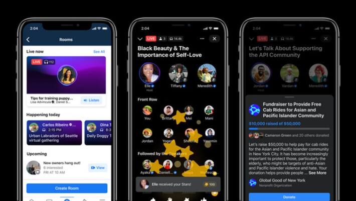 Facebook is rolling out its Clubhouse clone starting today Facebook is rolling out its Clubhouse clone starting today