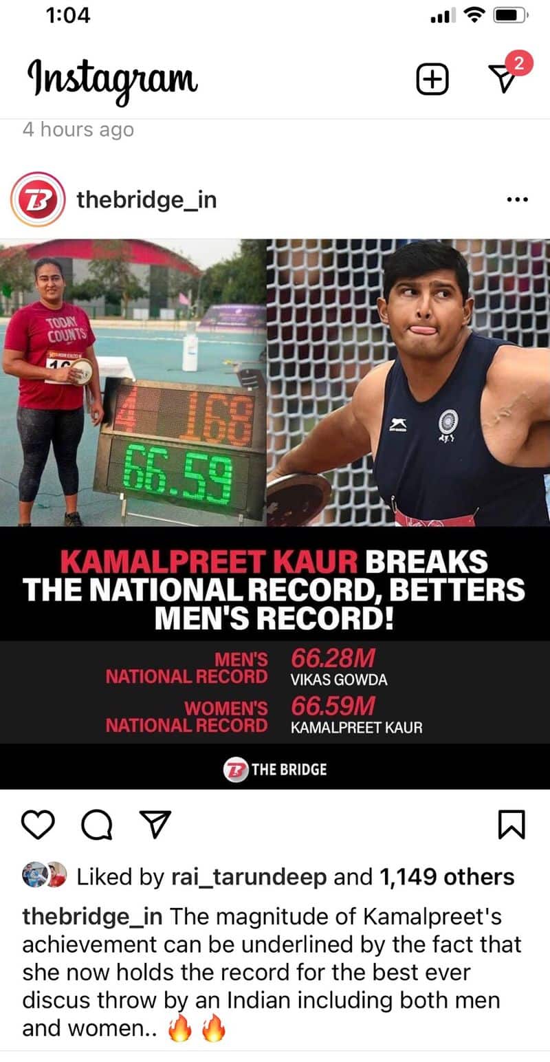 Truth behind Kamalpreet Kaur breaks discus throw national record by Vikas Gowda