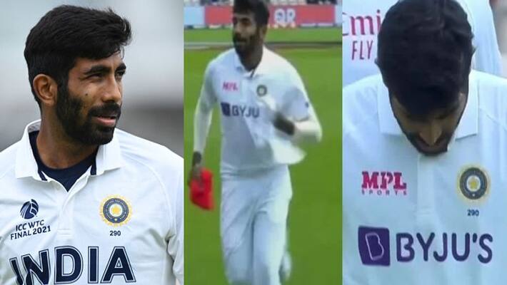 India vs New Zealand, Jasprit Bumrah bowled one over were wrong jersey in wtc final 2021 spb India vs New Zealand, Jasprit Bumrah bowled one over were wrong jersey in wtc final 2021 spb