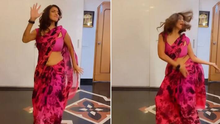 Lakshmi Manchu's dances to Thalapathy Vijay's Vaathi coming song; watch video-tgy Lakshmi Manchu's dances to Thalapathy Vijay's Vaathi coming song; watch video-tgy