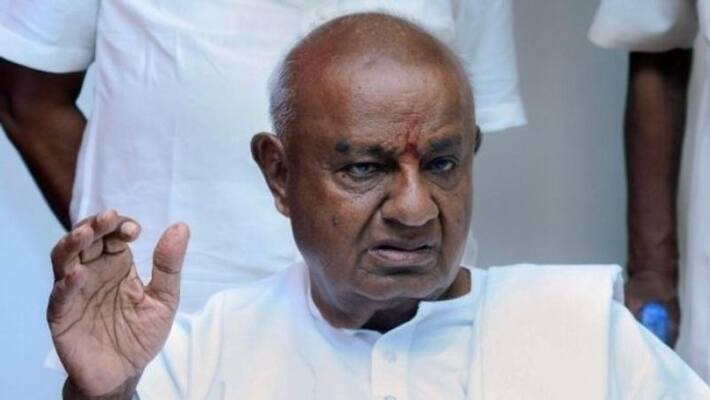HD Deve Gowda fined for criticizing PSU in channel interview HD Deve Gowda fined for criticizing PSU in channel interview