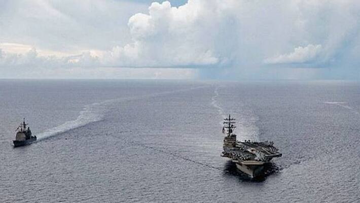 IAF Navy to engage with US Carrier Strike Group in the Indian Ocean pwa IAF Navy to engage with US Carrier Strike Group in the Indian Ocean pwa