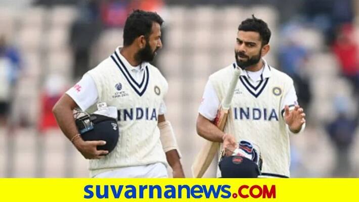 Ind vs NZ WTC Final Team India Lead 32 runs Against New Zealand on Day 5 At Southampton kvn Ind vs NZ WTC Final Team India Lead 32 runs Against New Zealand on Day 5 At Southampton kvn