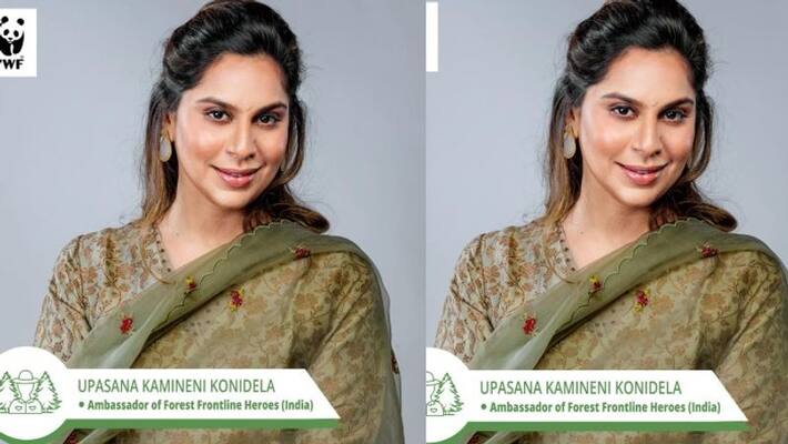 ram charan wife upasana elected as brand ambassador for forest frontline heroes arj ram charan wife upasana elected as brand ambassador for forest frontline heroes arj