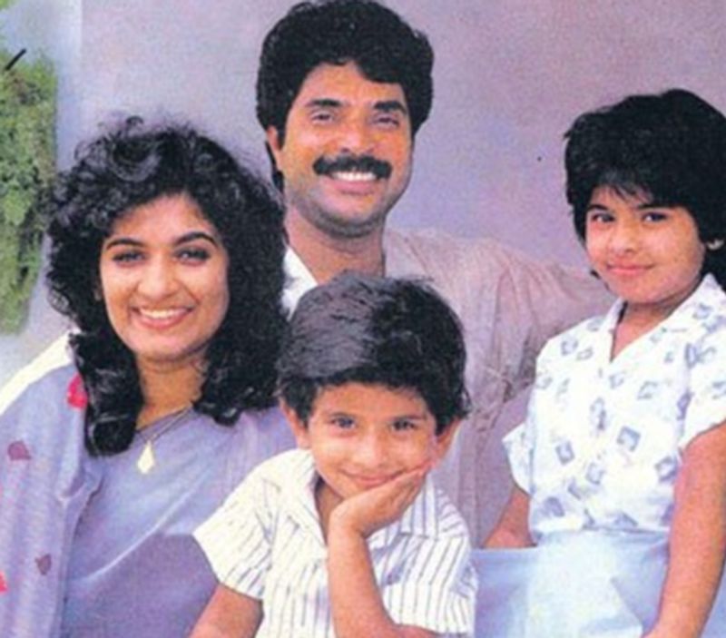 സുറുമി, ദുല്ഖര് എന്നീ രണ്ട് മക്കളാണ് മമ്മൂട്ടിക്കുള്ളത്.