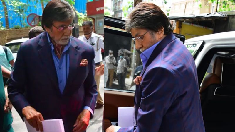 सामने आई फोटोज में बिग बी हाथों में स्क्रिप्ट पकड़े दिख रहे हैं। यह बात सभी जानते हैं कि शूटिंग करने से पहले बिग बी अपने डायलॉग रट लेते हैं ताकि समय बर्बाद न हो।