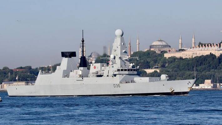 Russian forces fire warning shots at British destroyer in Black Sea pwa Russian forces fire warning shots at British destroyer in Black Sea pwa