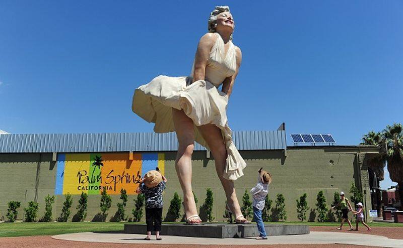 Marilyn Monroe statue Palm Springs faces widespread criticism