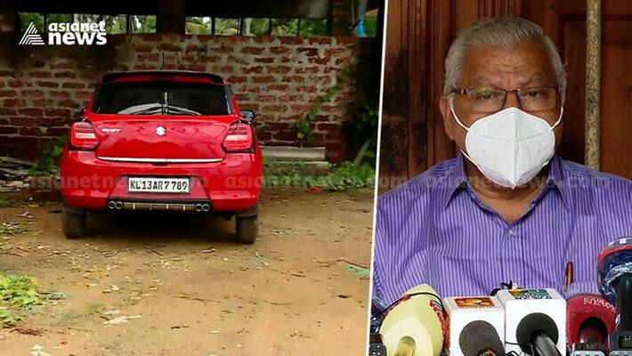 Arjun Ayanki car found at Azhikode MV Jayarajan says wont support criminals Arjun Ayanki car found at Azhikode MV Jayarajan says wont support criminals