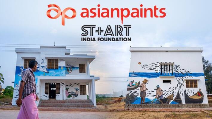 Asian Paints gives colours to fisherman's house Asian Paints gives colours to fisherman's house