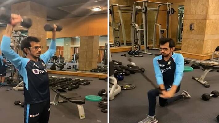 Yuzvendra Chahal shares is Workout Video, Ex-England Pacer commented Will Be Looking Like Salman Khan dva Yuzvendra Chahal shares is Workout Video, Ex-England Pacer commented Will Be Looking Like Salman Khan dva