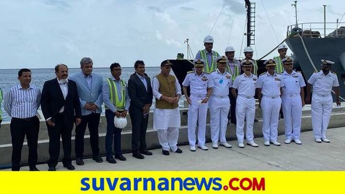 Union Minister Rajnath Singh Visits Karwar Seabird grg Union Minister Rajnath Singh Visits Karwar Seabird grg