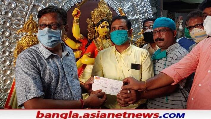 Durga idol has been ordered by Santosh Mitra Square Pujo committee in Kumartuli RTB Durga idol has been ordered by Santosh Mitra Square Pujo committee in Kumartuli RTB
