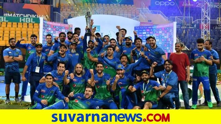 Multan Sultans Thrashes Peshawar Zalmi in final and won the maiden PSL title kvn Multan Sultans Thrashes Peshawar Zalmi in final and won the maiden PSL title kvn
