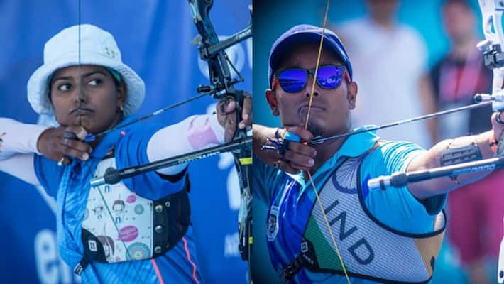 Indian women's team led by Deepika Kumari reached the final of the Archery World Cup spb Indian women's team led by Deepika Kumari reached the final of the Archery World Cup spb