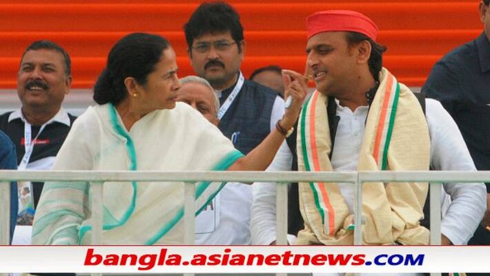 Samajwadi Party borrows Mamata Banerjee's 'Khela Hobe' slogan for UP Elections 2022 ALB Samajwadi Party borrows Mamata Banerjee's 'Khela Hobe' slogan for UP Elections 2022 ALB