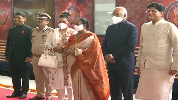 President Ramnath Kovind visit in Kanpur, 18 years after APJ Kalam any president is using Presidential saloon DHA President Ramnath Kovind visit in Kanpur, 18 years after APJ Kalam any president is using Presidential saloon DHA