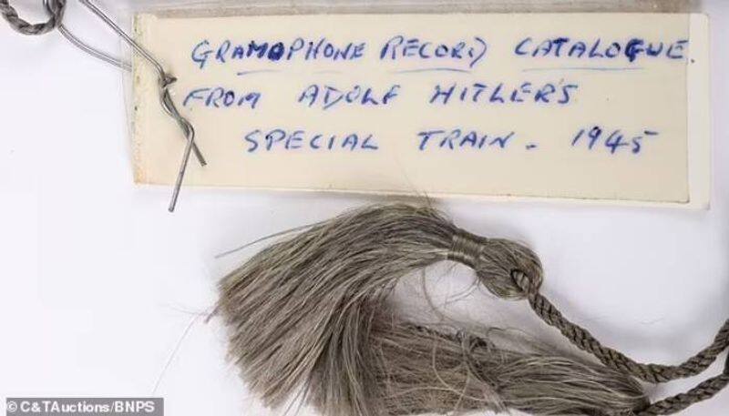items from hitler's train to be auction